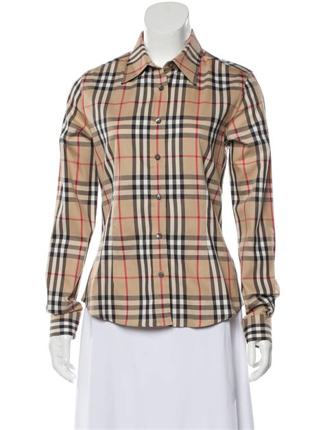 realreal burberry womens tops|Burberry Tops .